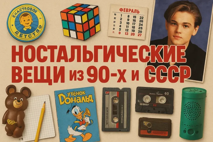 Ностальгические вещи из 90-х и СССР #2