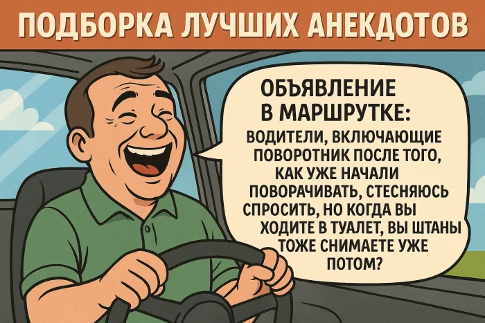 Подборка лучших анекдотов #2