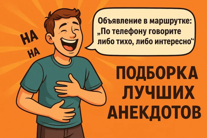 Подборка лучших анекдотов #1