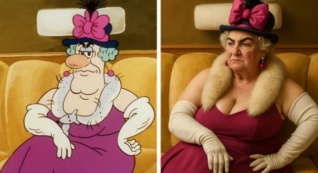 Как выглядели бы герои мультфильмов в реальной жизни