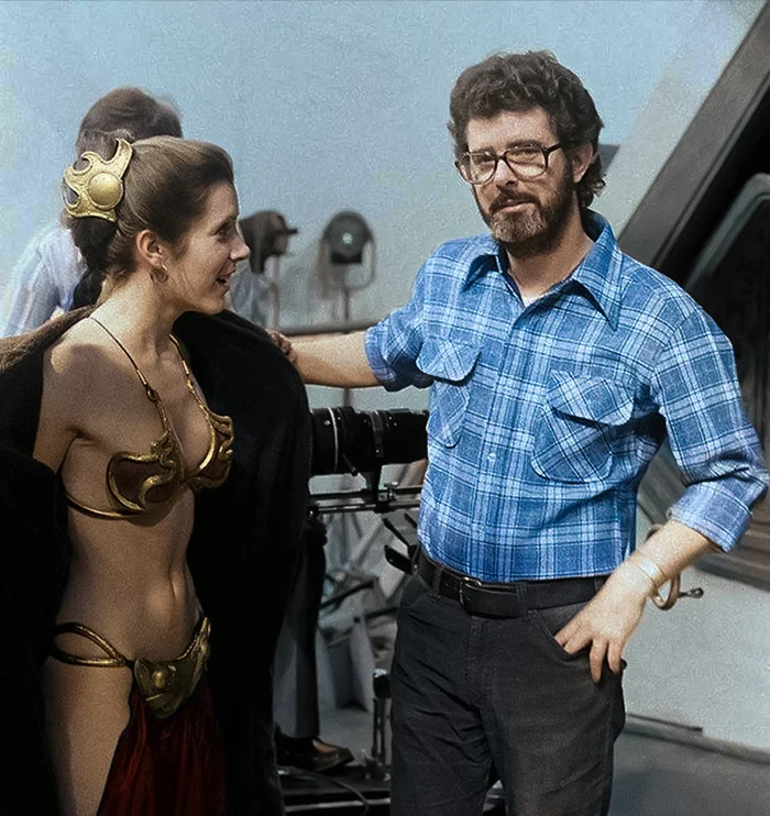 Закулисье культовых фильмов XX века: 20 редких цветных фото