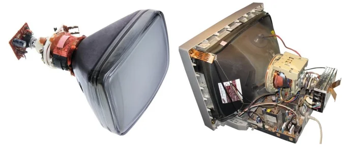 Как из кинескопа получали плоский телевизор: инженерное чудо