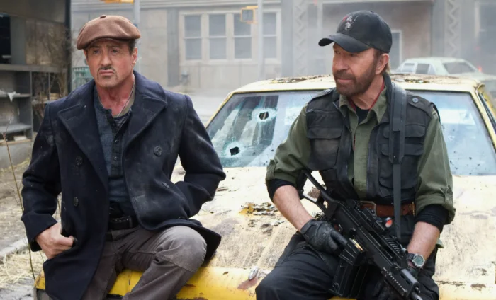 Чак Норрис в Неудержимых