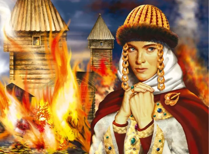 Как княгиня Ольга жестоко отомстила древлянам за смерть мужа