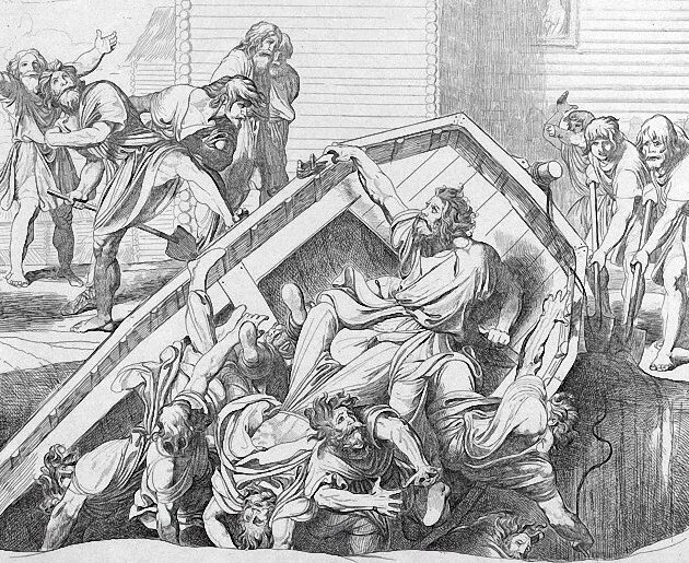 Как княгиня Ольга жестоко отомстила древлянам за смерть мужа