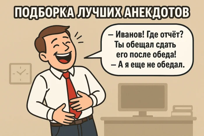 Подборка лучших анекдотов #4