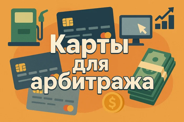 Карты для арбитража трафика: как выбрать и где оформить