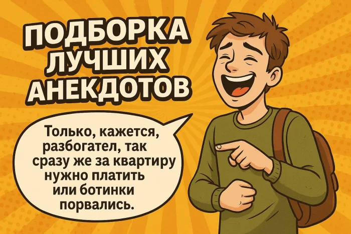Подборка лучших анекдотов #10