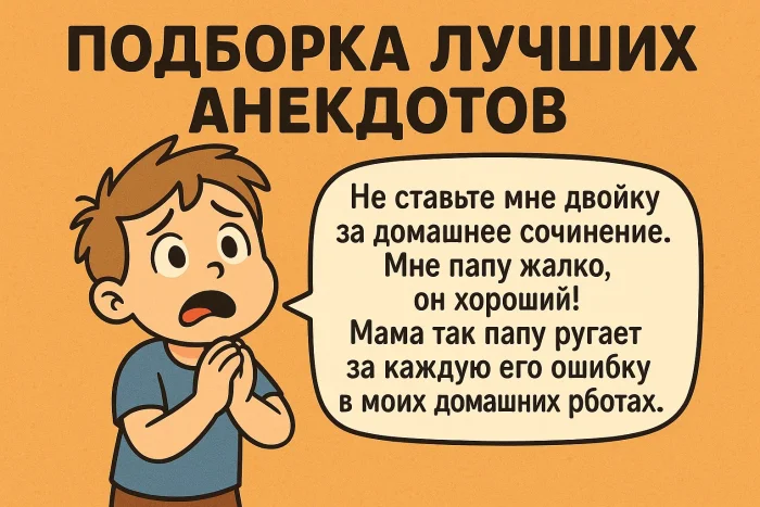 Подборка лучших анекдотов #14