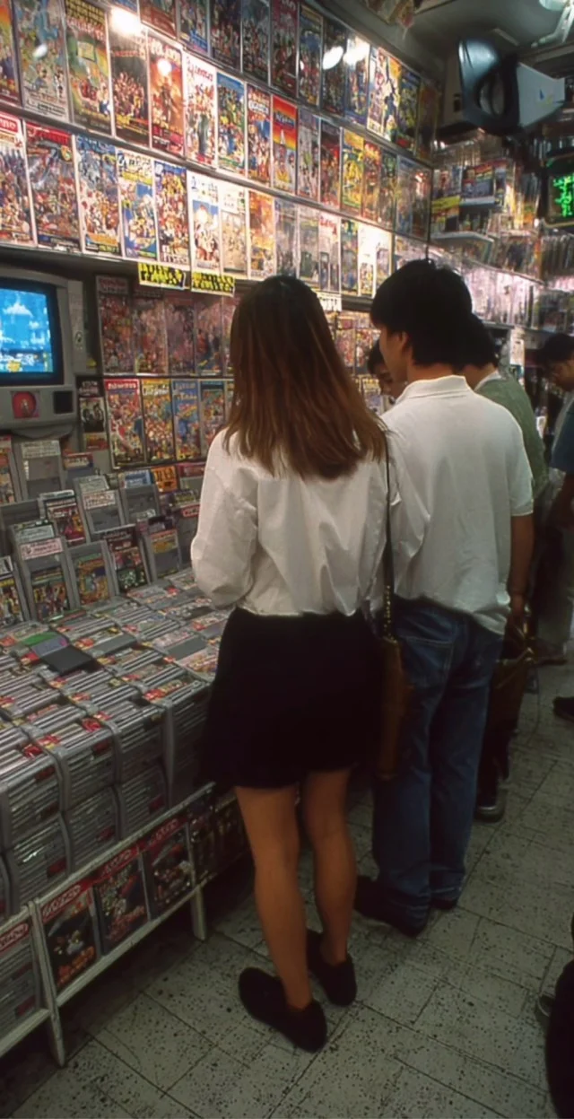 Атмосфера Японии 90-х в редких фотографиях