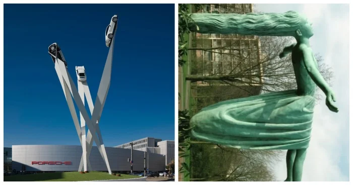 15 скульптур, которые словно бросают вызов гравитации