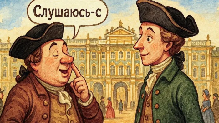 Откуда взялась буква «с» на конце слов в старинной речи