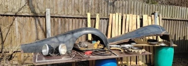 Кабриолет Maybach 1938 года в разобранном виде продают за 50 млн