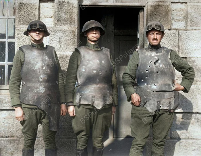 Редкие и интересные фотоматериалы с фронтов Первой Мировой Войны. 20 раскрашенных фотографий