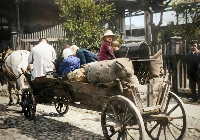 Редкие и интересные фотоматериалы с фронтов Первой Мировой Войны. 20 раскрашенных фотографий