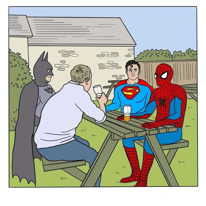 Комикс "Супергерои"