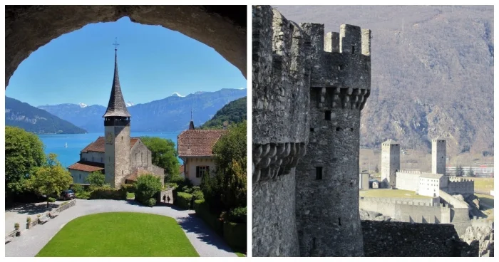 10 швейцарских замков, которые выглядят как декорации к сказке