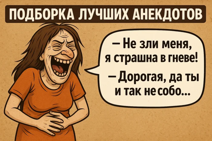Подборка лучших анекдотов #24
