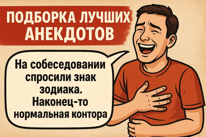 Подборка лучших анекдотов #32