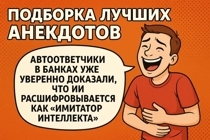Подборка лучших анекдотов #18