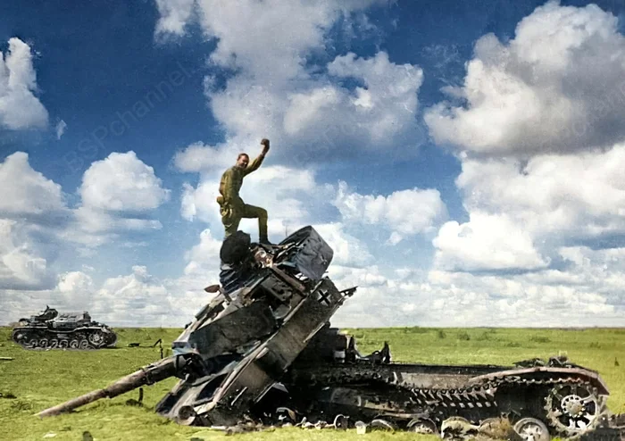 Великая Отечественная в цвете: 20 редких раскрашенных фотографий фронта и тыла