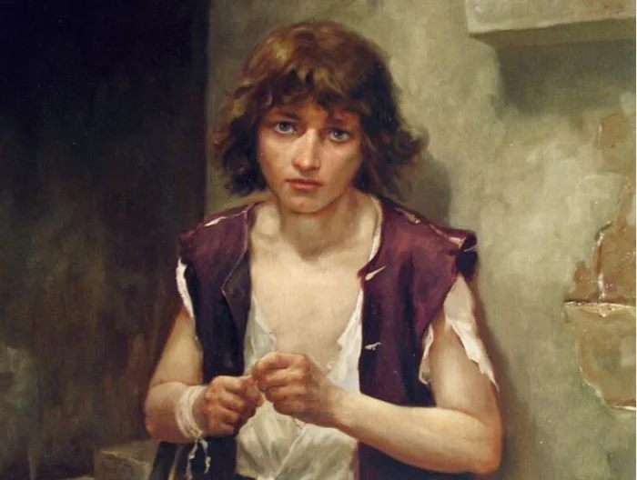 Мальчик оборвашка