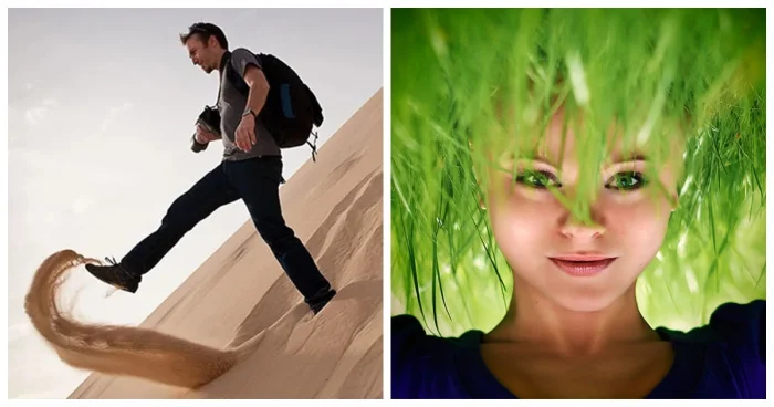 Оптические обманы: 20 креативных снимков, сбивающих с толку