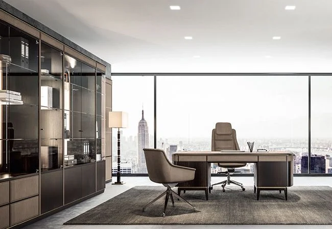 Премиальные рабочие кабинеты из Италии: стильный дизайн и продуманная эргономика