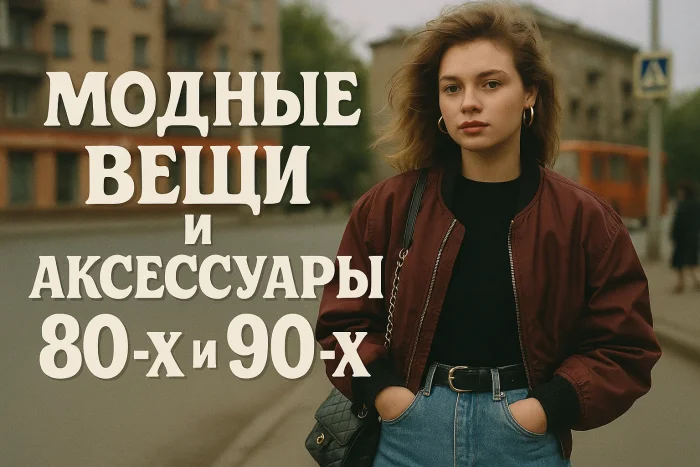 Самые культовые и модные вещи 80-90-х