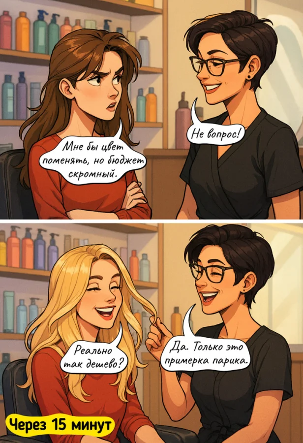 18 забавных комиксов про салоны красоты, которые поймут и клиенты, и мастера