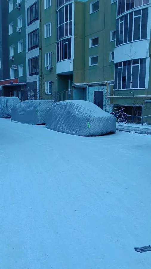 А в Якутске зима в полном разгаре