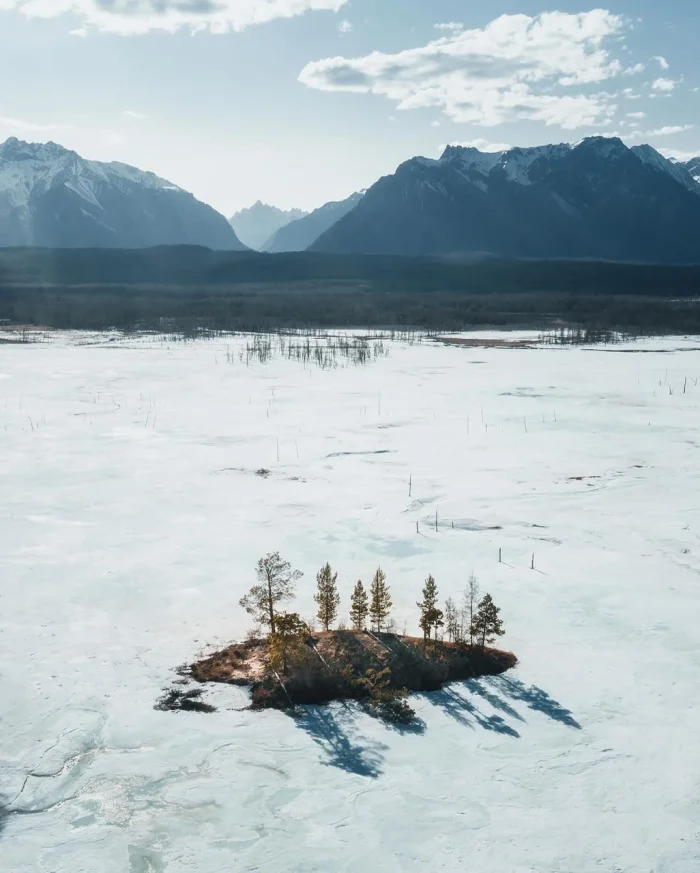 🥶 Чарская пустыня и её удивительные контрасты