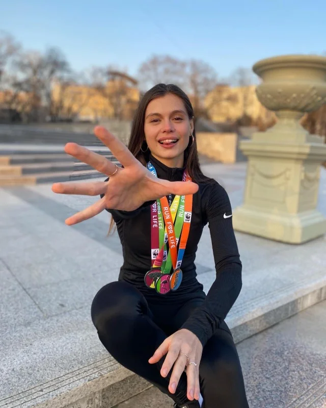 Девушки на спорте