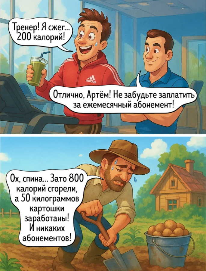 Два мира, 12 комиксов: наглядная разница между жизнью в мегаполисе и провинцией