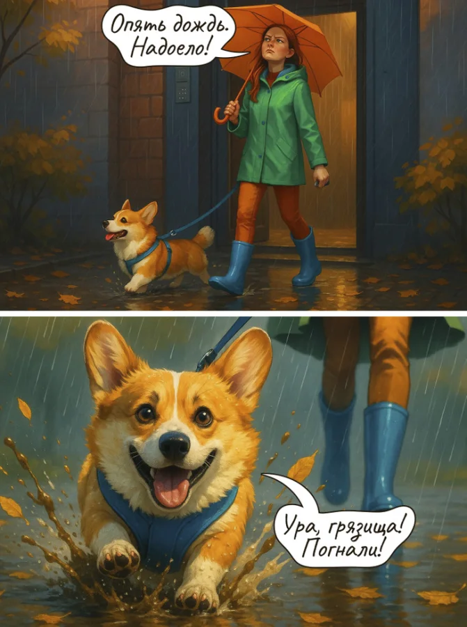 Два взгляда на мир: 15+ уморительных комиксов о жизни хозяина и его питомца