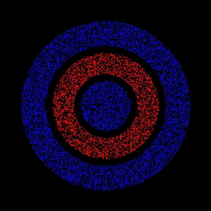 Оптическая иллюзия, которая запутала всех: что вы видите — красный или синий впереди?