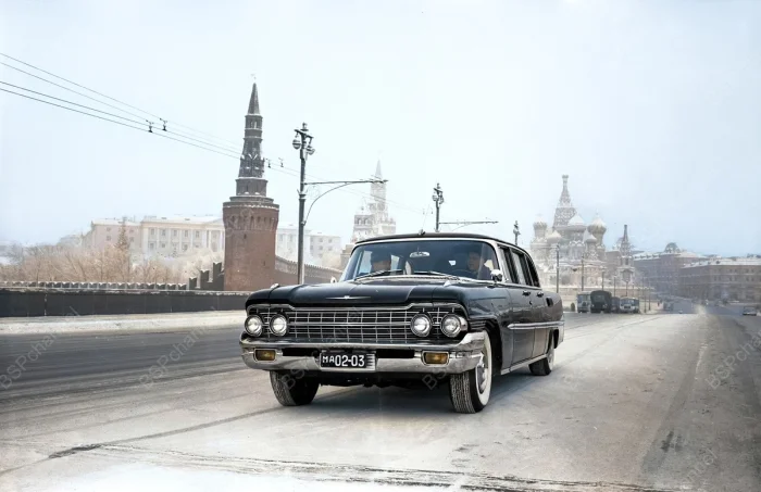 Интересные и забавные снимки о машинах прошлого — в цвете и настроении эпохи