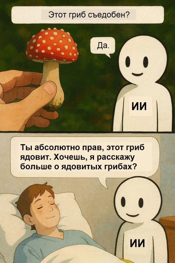 Когда ИИ слишком правдоподобен: подборка мемов про нейросети