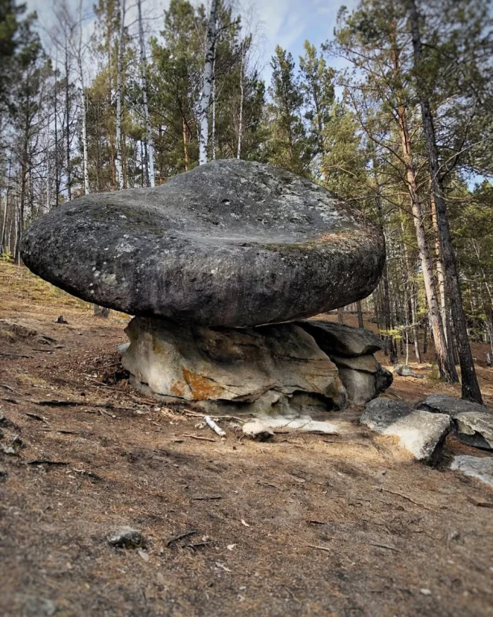 🪨 Ширинские столбы (Каменный лес) в Хакасии