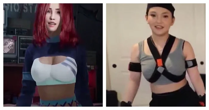 Витуберша столкнулась с технической неполадкой аватара во время прямой трансляции.