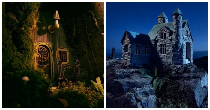 Волшебство в скандинавском стиле: крошечные домики для фей на острове Мэн.