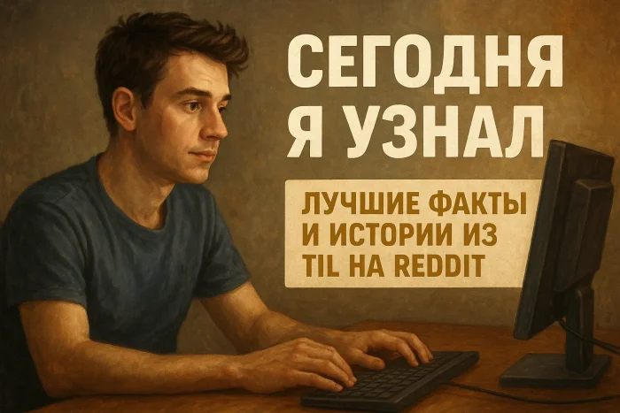 Сегодня я узнал: лучшие факты и истории из TIL на Reddit