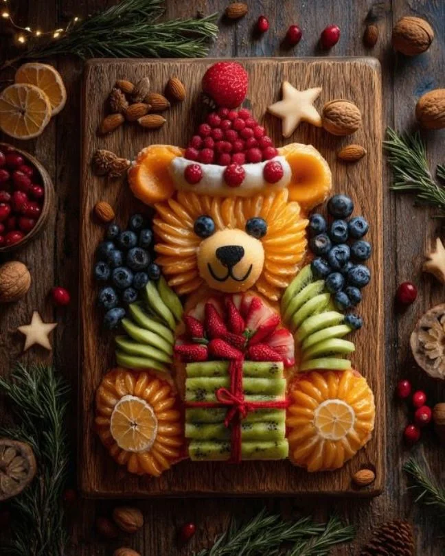Креативные закуски на Новый Год в виде Деда Мороза, и не только