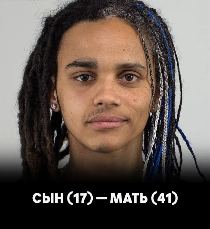 Фотограф объединяет лица членов семьи, чтобы показать силу ДНК