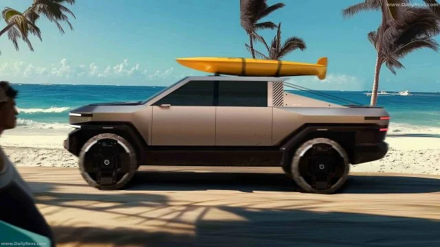 Gac Pickup 01 — достойный аналог Cybertruck