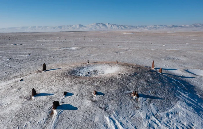 🗿 Каменные стражи Хакасии: Уйбатский Чаатас