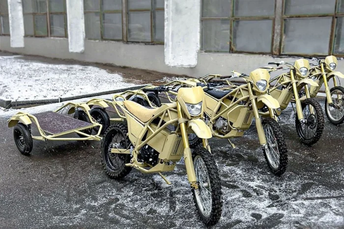 Концерн "Калашников" удивил новым мотоциклом с прицепом