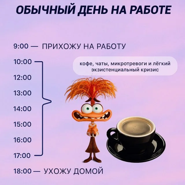 Рабочие будни в мемах: какой тип сотрудника ты сегодня?