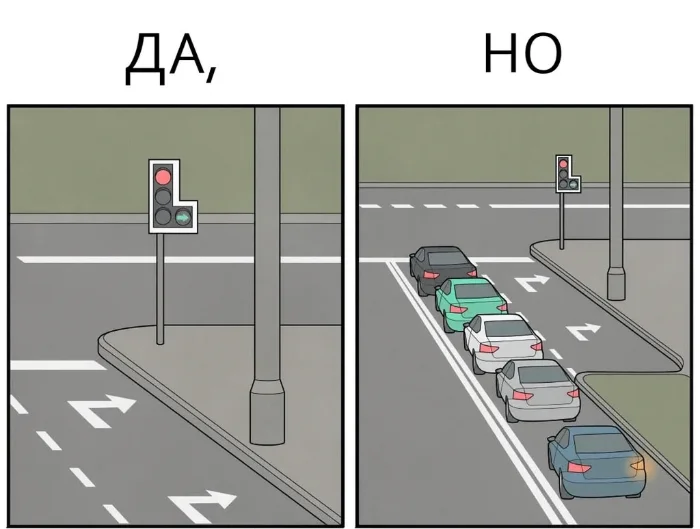 Подборка комиксов «ДА, НО» на автомобильную тематику: забавные жизненные ситуации в иллюстрациях