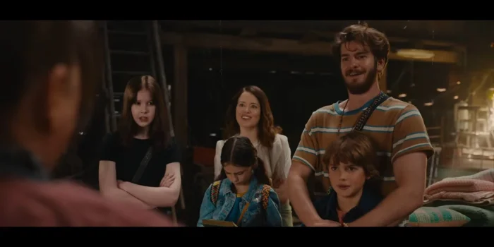 Появился первый трейлер сказочного фильма "Вверх по волшебному дереву", в котором снялись Эндрю Гарфилд и Ребекка Фергюсон.